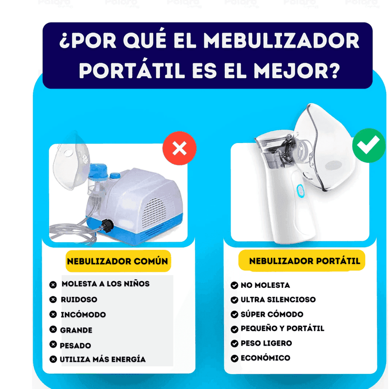 NABULIZADOR MINI PORTÁTIL PARA NIÑOS Y ADULTOS -  (PAGO CONTRA ENTREGA) 🥳🎊