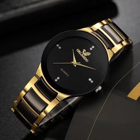 💥 EDICIÓN LIMITADA!❗️ Orlando™ Reloj Suizo De Lujo En Oro + ENVIO GRATIS💥