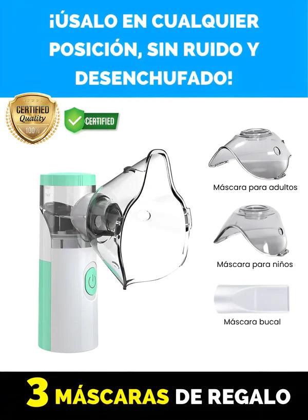 Combo Nebulizador asma + oxímetro pulso